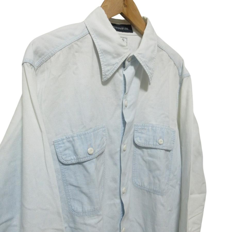 良品 MADISONBLUE マディソンブルー HAMPTON CHAMBRAY SHIRT 長袖