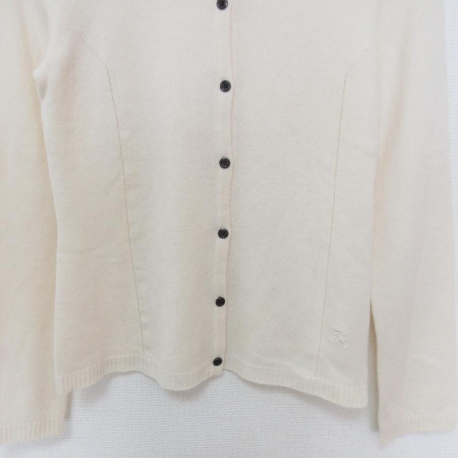 美品 BURBERRY LONDON バーバリーロンドン カシミヤ100％ クルーネック
