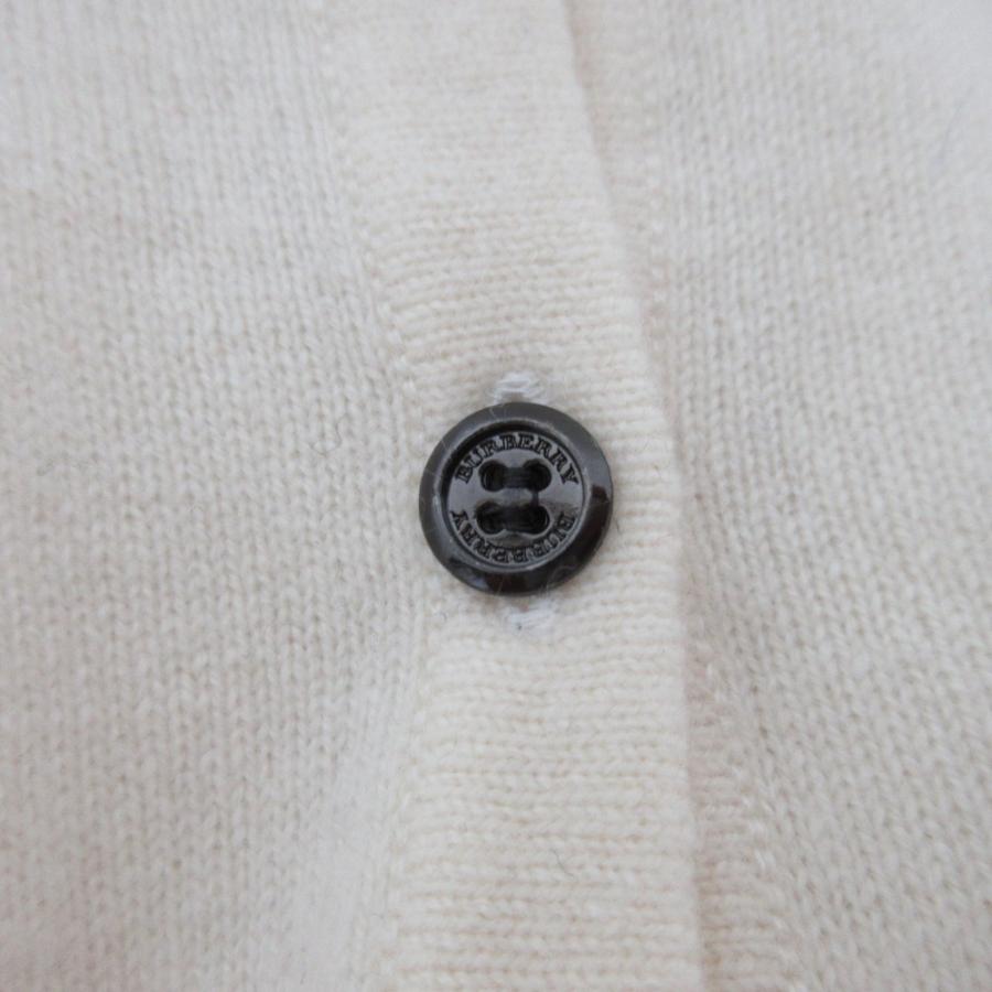 美品 BURBERRY LONDON バーバリーロンドン カシミヤ100％ クルーネック