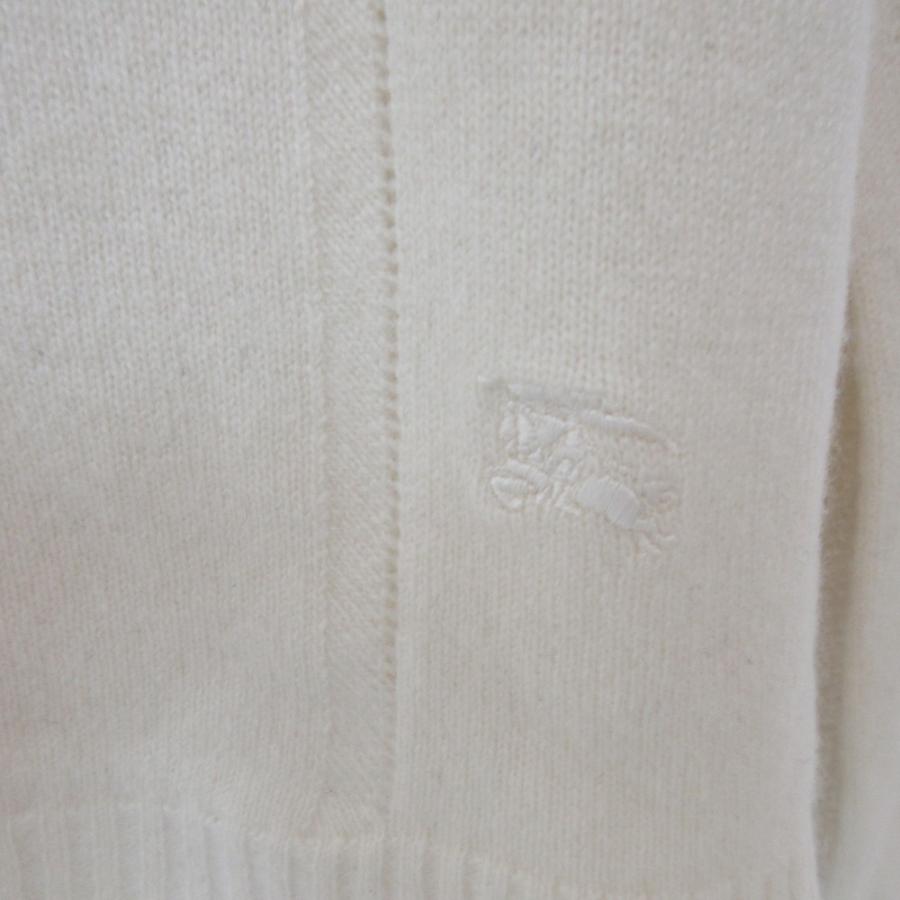 美品 BURBERRY LONDON バーバリーロンドン カシミヤ100％ クルーネック