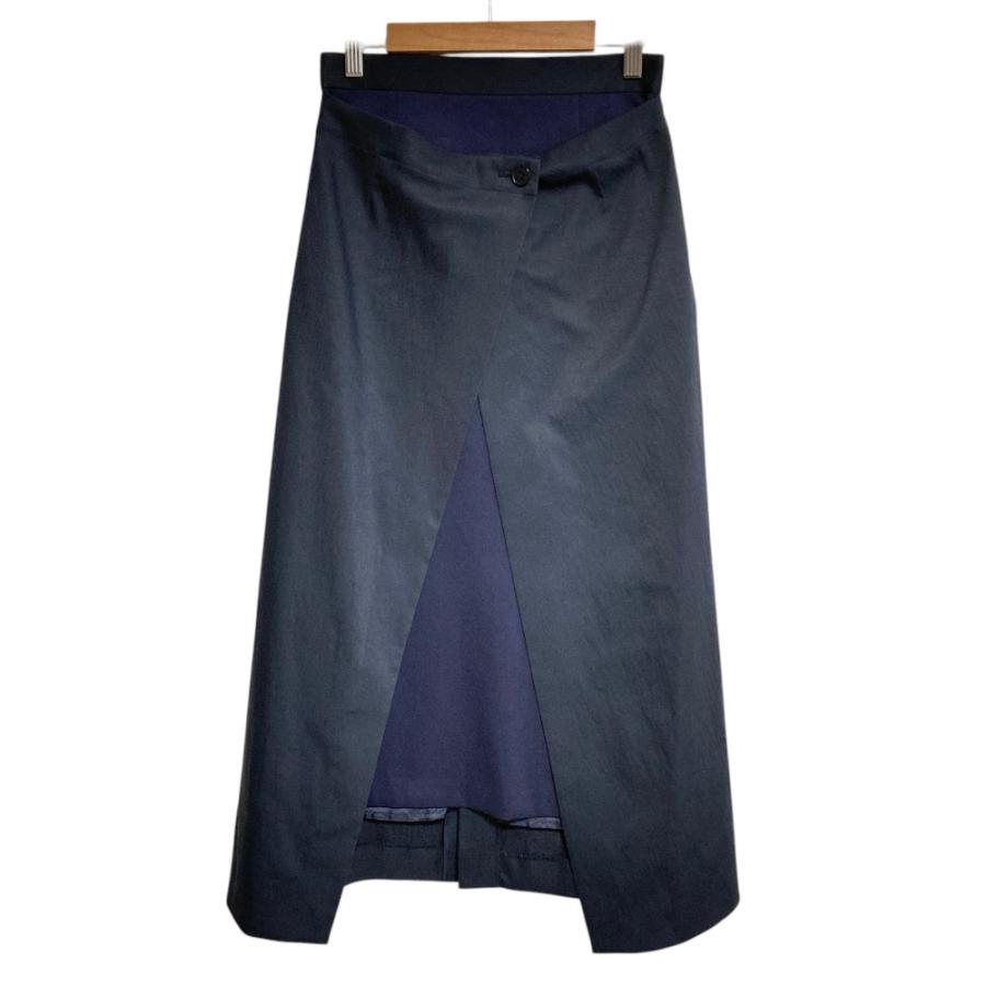 ルシェルブルー　パネルドレープマキシスカート2枚セット LE CIEL BLEU（ルシェルブルー） 美品 Twill 2way Skirt ロング