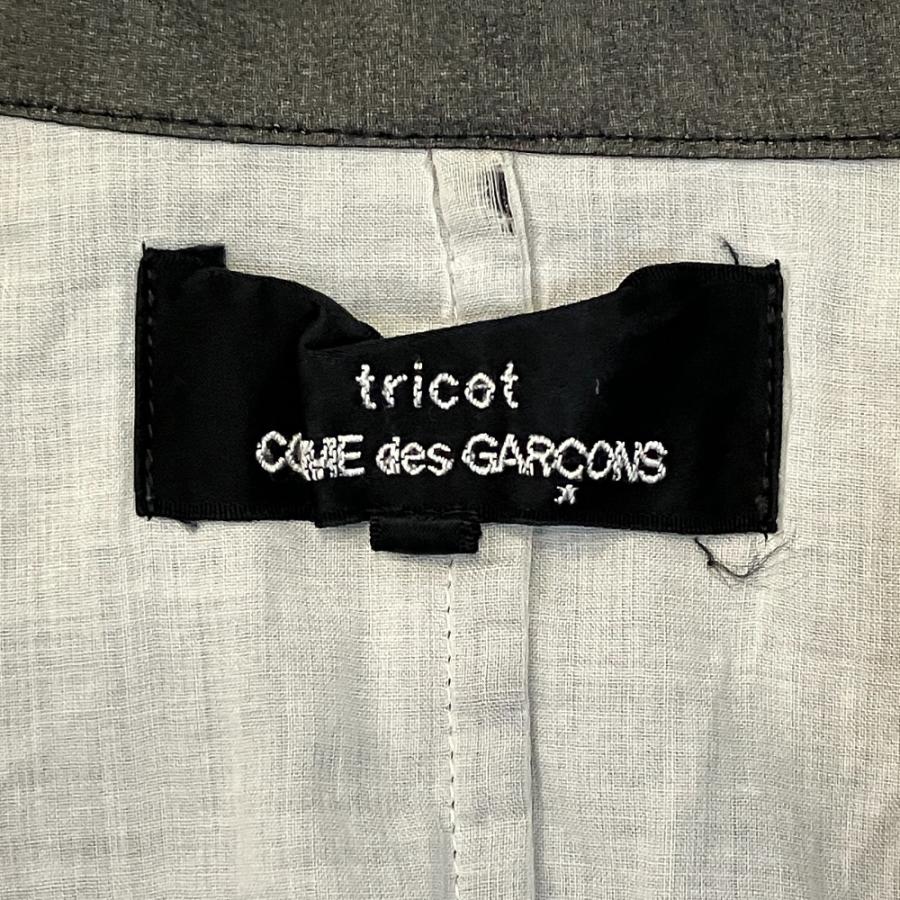 tricot COMME des GARCONS 美品 トリココムデギャルソン AD2003 シアー
