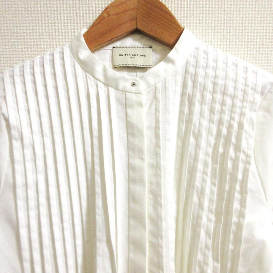 UNITED ARROWS(ユナイテッドアローズ) チュニック サイズ36 S レディース - 白 七分袖 UNITED ARROWS（ユナイテッドアローズ） 7分袖チュニック 36 ホワイト