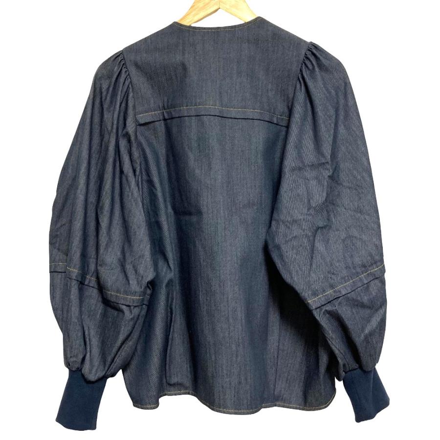 Yori 美品 ヨリ バルーンデニムブルゾン YR2225-041SP-2 サイズ38 