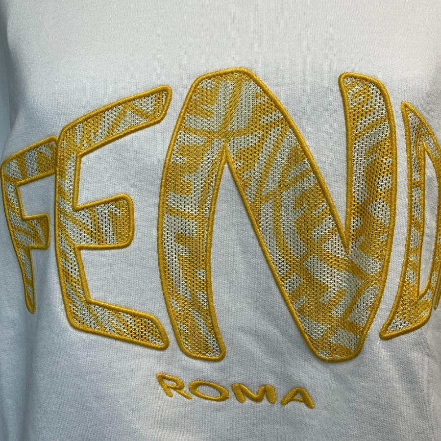 FENDI（フェンディ） 良品 フィッシュアイ クロップド スウェット 
