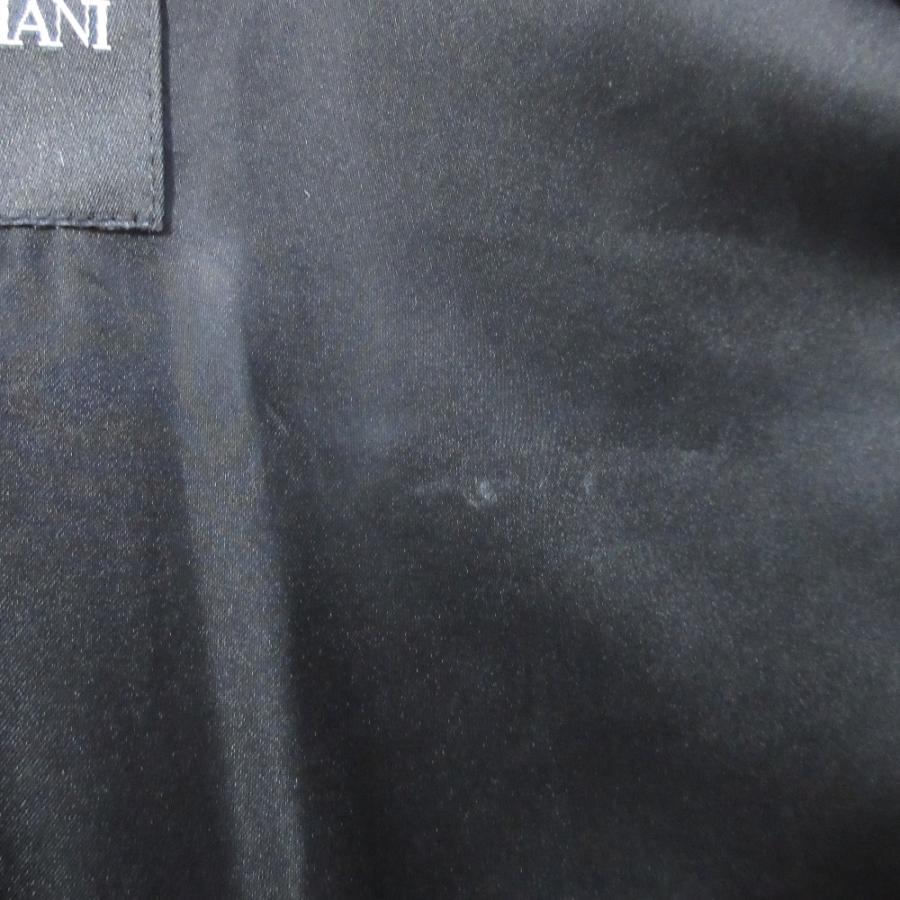 美品 EMPORIO ARMANI エンポリオアルマーニ ツイードジャケット スカート セットアップ サイズ42 ブラック マルチカラー レディース 古着 中古_5