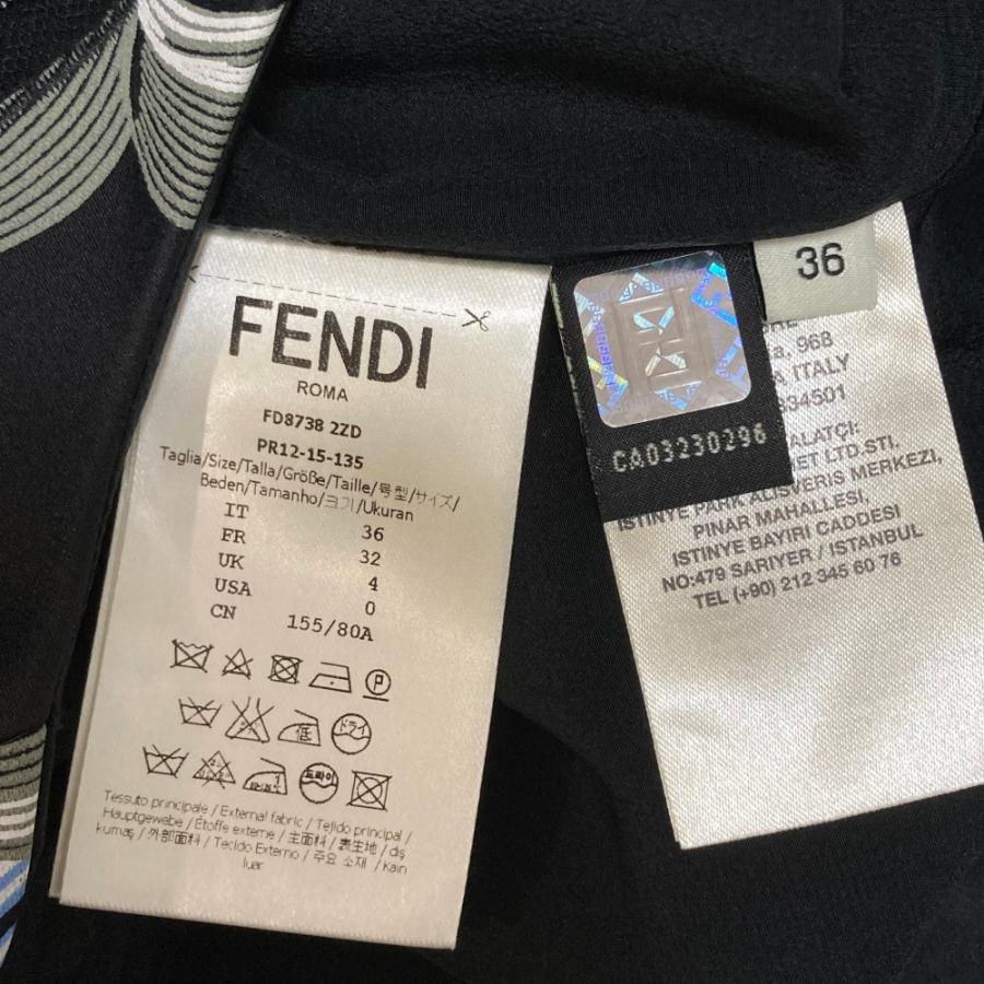 FENDI（フェンディ） 美品 ノースリーブワンピース サイズIT36