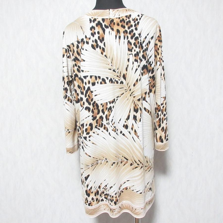 LEONARD FASHION 美品 レオナールファッション レオパードプリント 