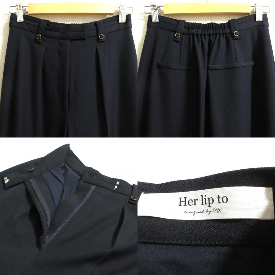 美品 25SS Herlipto ハーリップトゥ Lutetia Twill Set-Up