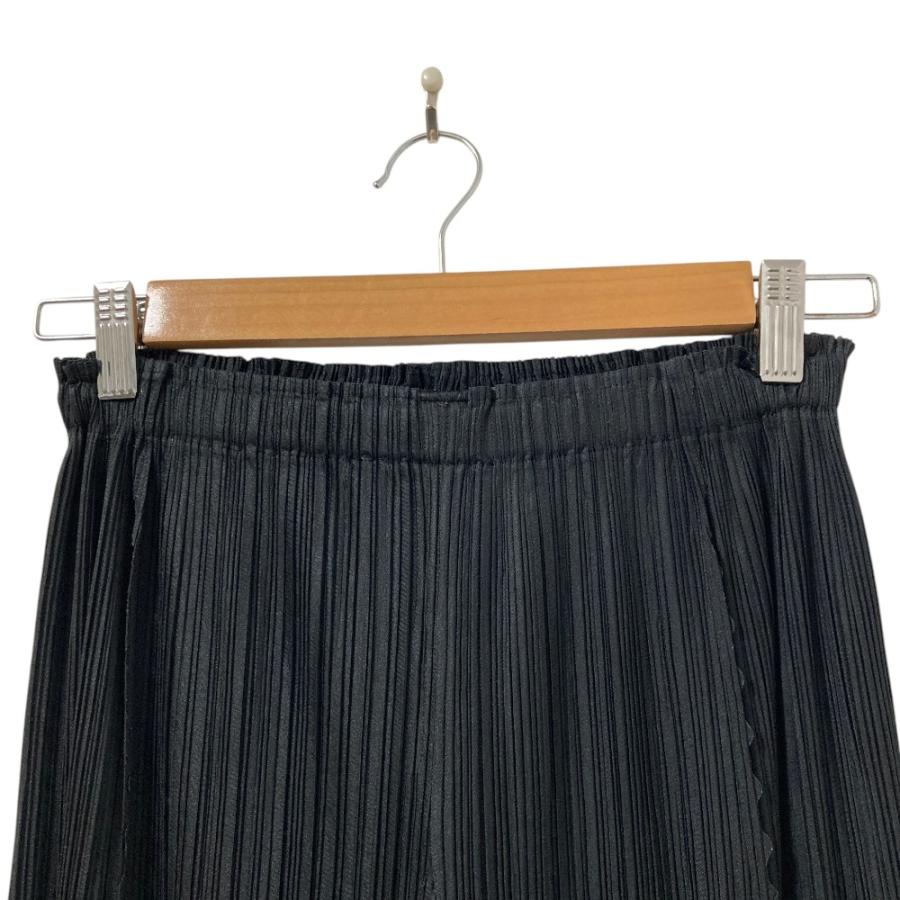 極美品　プリーツプリーズ　イッセイミヤケ　横プリーツ　バルーンパンツ PLEATS PLEASE（プリーツ プリーズ） 美品 イッセイミヤケ ワイド
