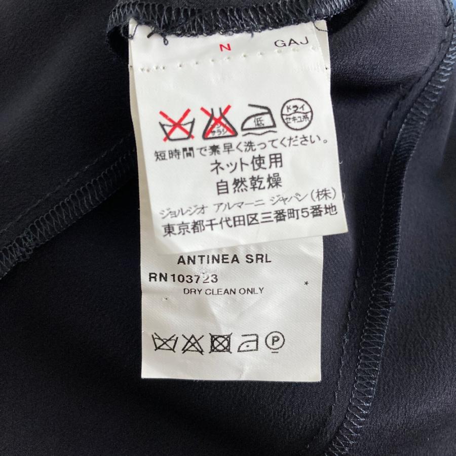 EMPORIO ARMANI 美品 エンポリオアルマーニ フリルスリーブ シルク