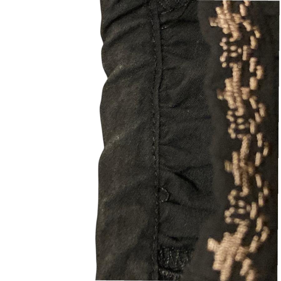 CLANE（クラネ） 良品 SMOCK EMBROIDERY ONE PIECE 刺〓 七分袖 ロング