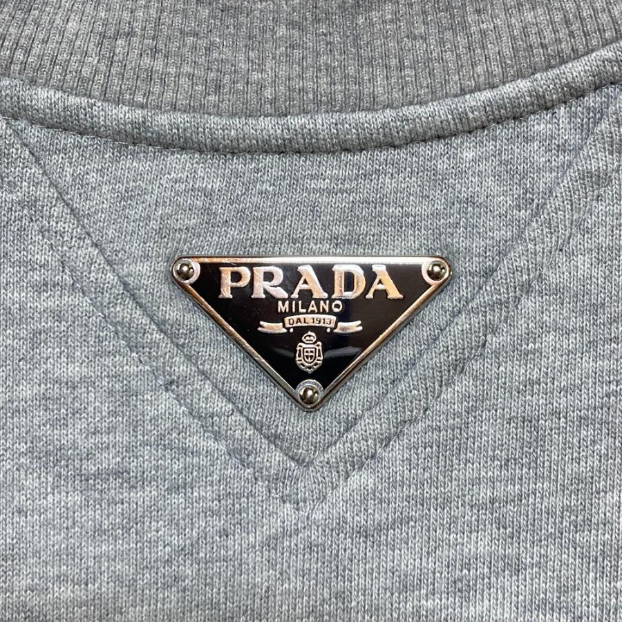 PRADA（プラダ） 美品 23SS PRADA トライアングルロゴプレート