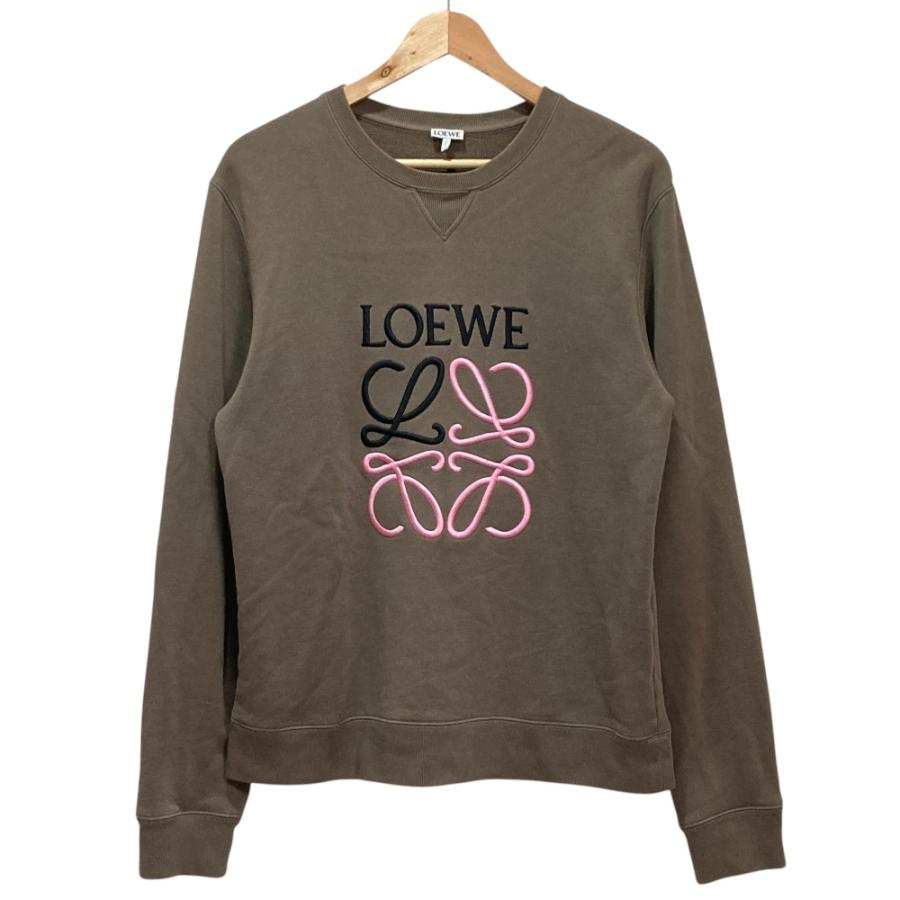 最終値下　LOEWE　アナグラム エンブロイダリースウェット　ロエベ　トレーナー LOEWE（ロエベ） 良品 アナグラム エンブロイダリー スウェット
