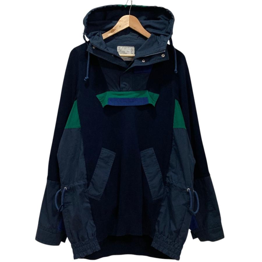sacai（サカイ） ニットドッキング アノラックフーディー パーカー 17