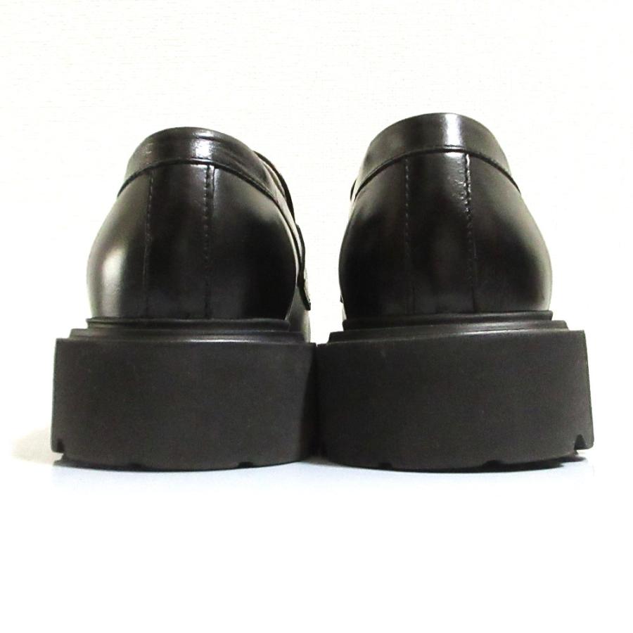美品 ALLSAINTS オールセインツ LOLA レザー タンクソール コイン 