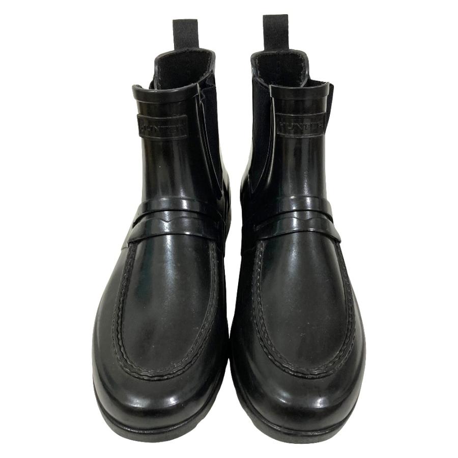 HUNTER（ハンター） 美品 ORIG REF PENNY LOAFER CHELSEA ラバー