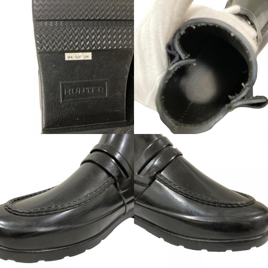 HUNTER（ハンター） 美品 ORIG REF PENNY LOAFER CHELSEA ラバー