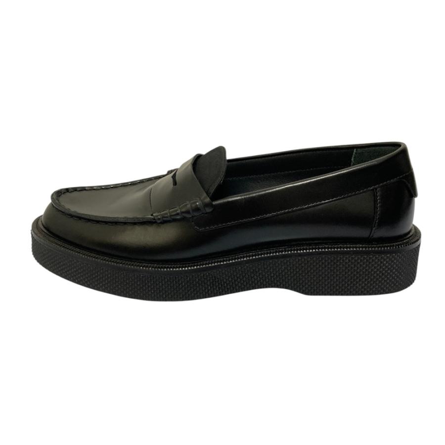 未使用 23AW Theory Project セオリー プロジェクト Calf WF304 レザー コインローファー 14-3360004-050 サイズ37 23.5cm相当 ブラック レディース 古着 中古_2