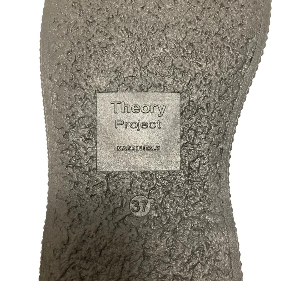 未使用 23AW Theory Project セオリー プロジェクト Calf WF304 レザー コインローファー 14-3360004-050 サイズ37 23.5cm相当 ブラック レディース 古着 中古_6
