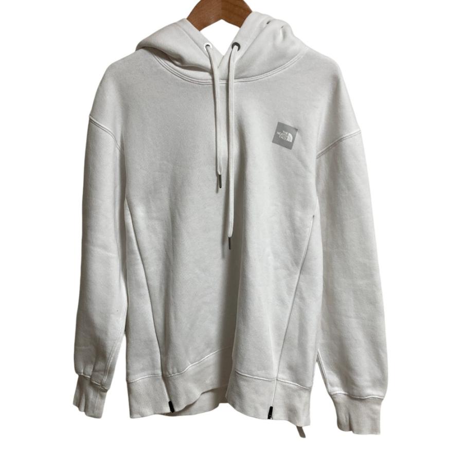 美品 THE NORTH FACE ザノースフェイス Oversized Sweat プルオーバーパーカー NTW62232 Mサイズ ホワイト レディース 古着 中古 USED THE NORTH FACE PURPLE LABEL 美品 ザノースフェイス Oversized Sweat