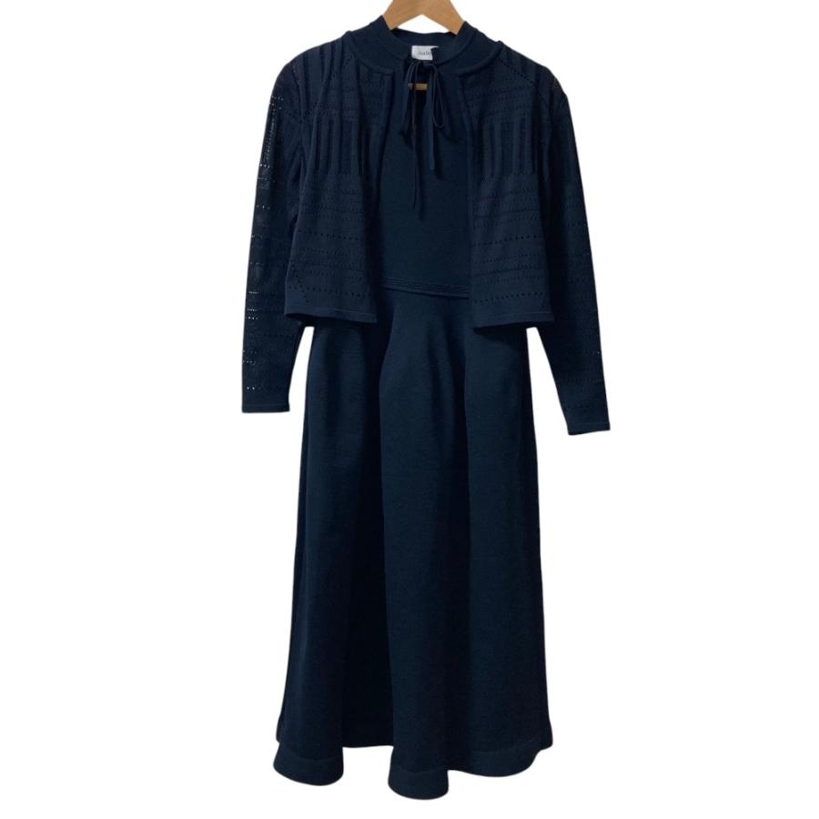 美品 AUDIRE アウディーレ Milly knit dress カーディガン ロング