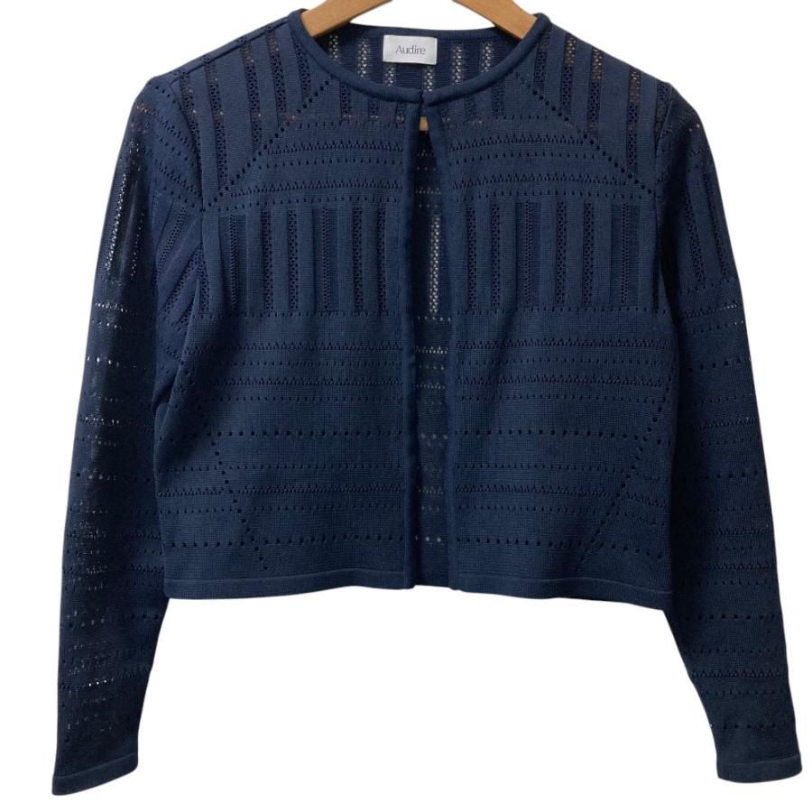 美品 AUDIRE アウディーレ Milly knit dress カーディガン ロング 