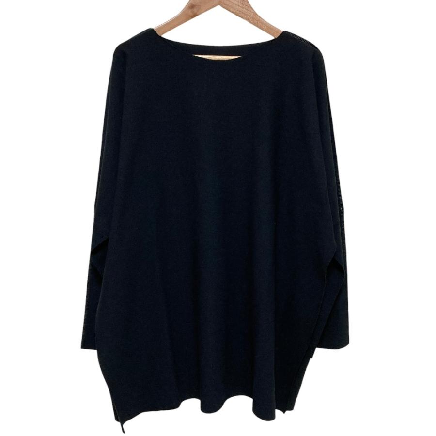 美品】イッセイミヤケ ノースリーブ ドット カットソー チュニック