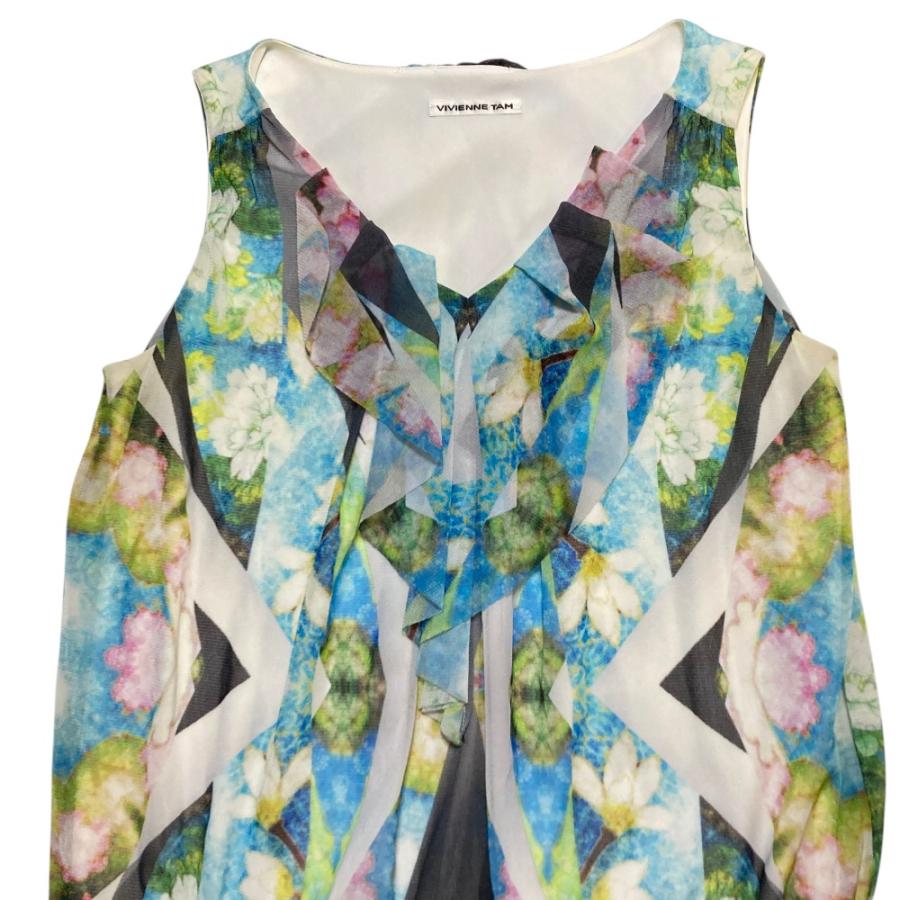 VIVIENNE TAM（ヴィヴィアンタム） 良品 パワーネット ノースリーブ 