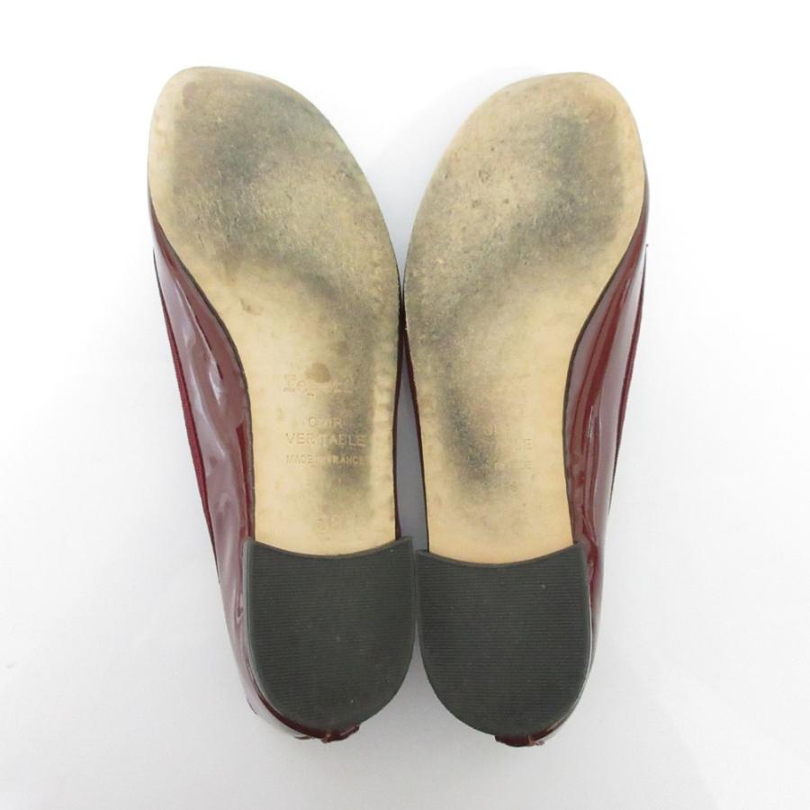 repetto（レペット） 良品 エナメル バレエシューズ フラットシューズ