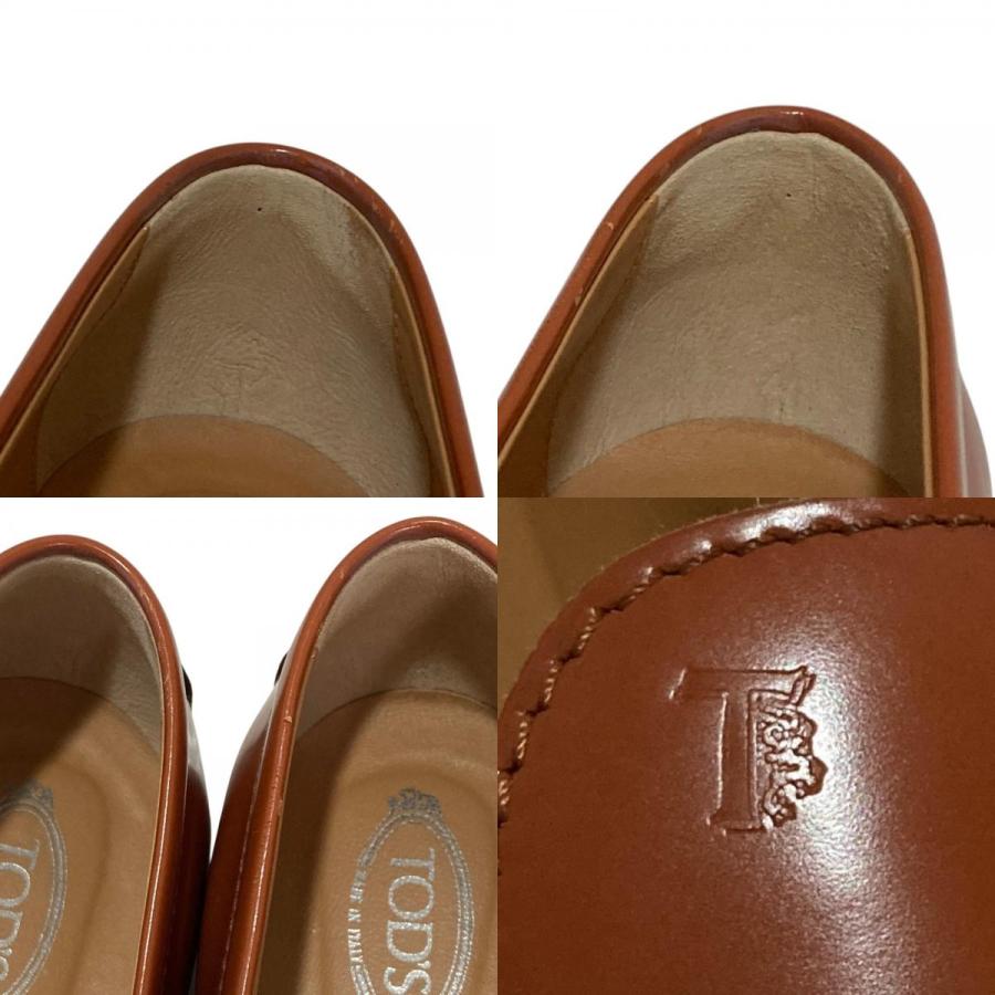 美品 Tod's トッズ コインローファー レザードライビングシューズ 25cm