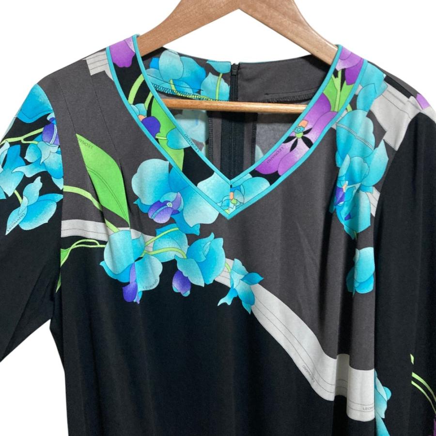 LEONARD FASHION 美品 レオナールファッション カンカンストレッチ