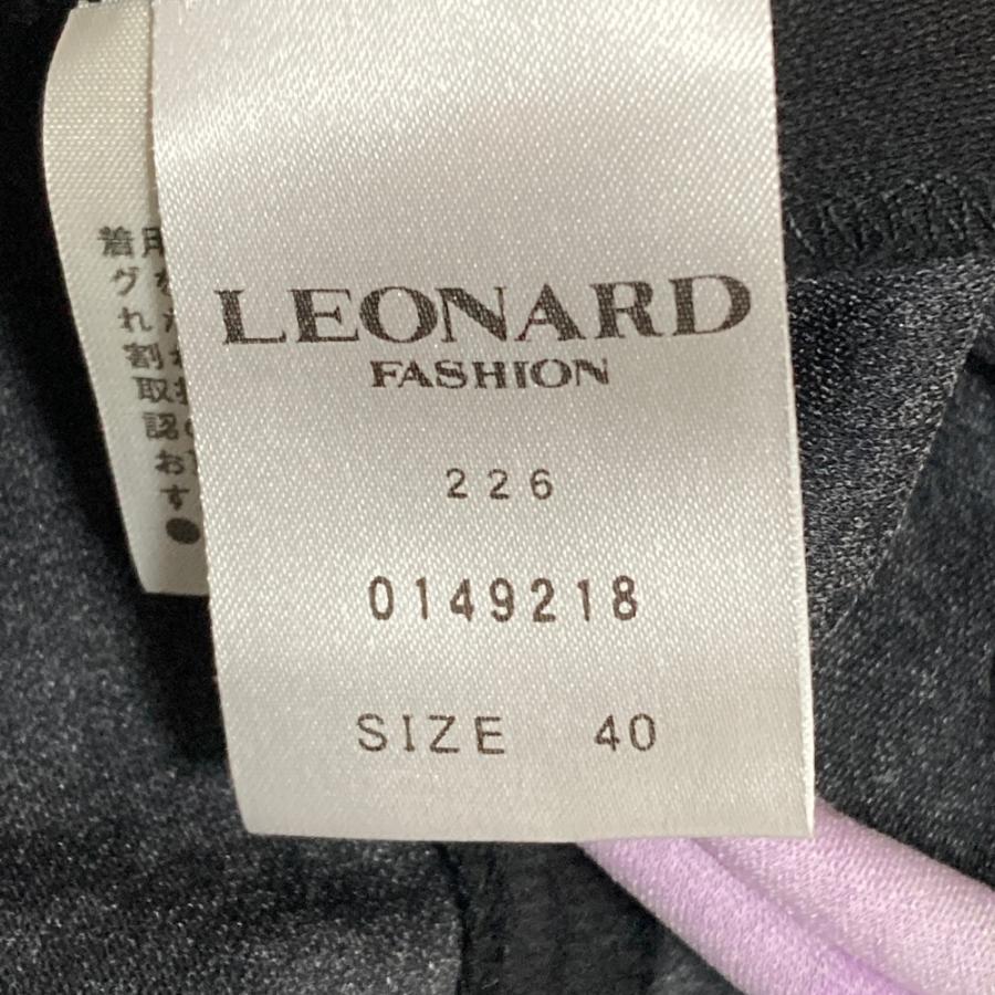 レオナール LEONARD FASHION カンカン カットソー Tシャツ 40 レオナール LEONARD FASHION カンカン カットソー Tシャツ 40 【公式通販】