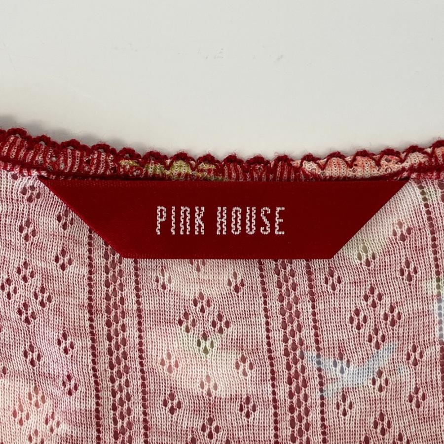 PINK HOUSE（ピンクハウス） 美品 フラワープリント ノースリーブ