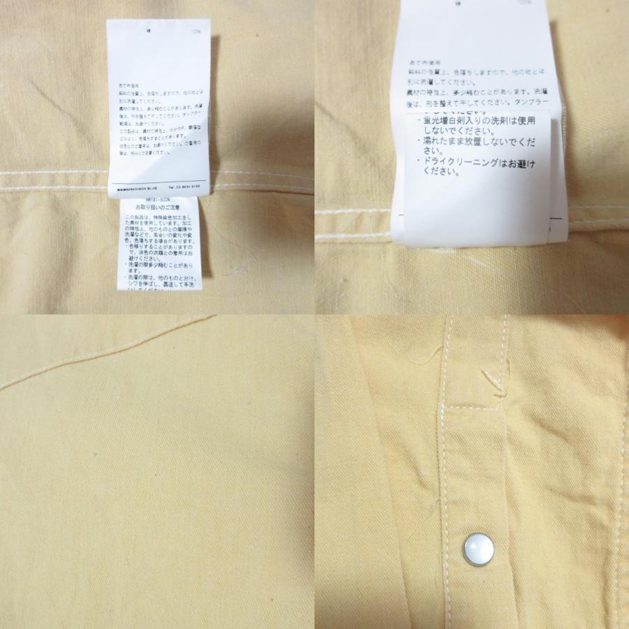 良品 MADISON BLUE マディソンブルー WESTERN SHIRT ウエスタンシャツ