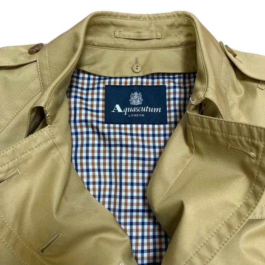 Aquascutum（アクアスキュータム） 美品 ライナー付き ベルト付き