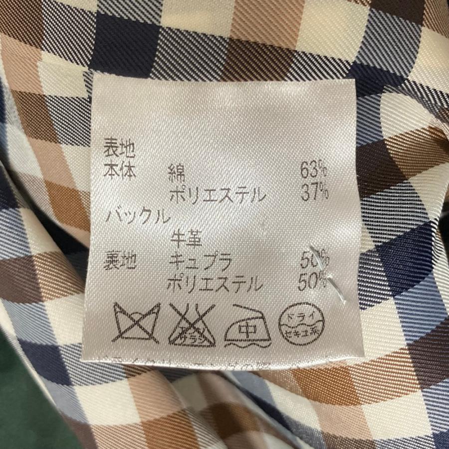 Aquascutum（アクアスキュータム） 美品 ライナー付き ベルト付き