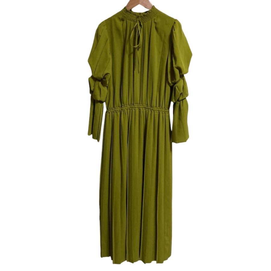 Ameri（アメリ） 未使用 UNDRESSED 2WAY PLEATS DRESS 長袖 ロング 
