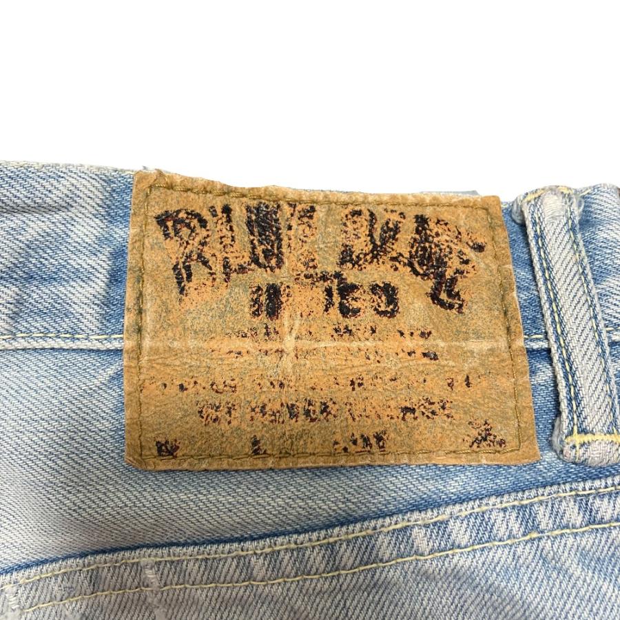 BLUE BLUE（ブルーブルー） 美品 パッチワーク デニムパンツ W31 