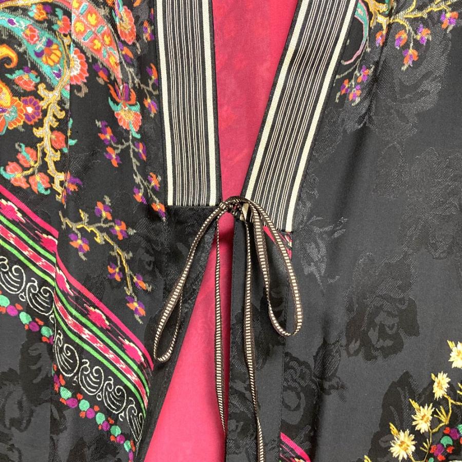 ETRO（エトロ） 美品 サテンジャガード ペイズリー柄 ロング