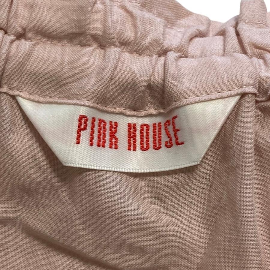 美品 23AW PINK HOUSE ピンクハウス ローンティアードスカート A2133FSY566 ピンク レディース 古着 中古の画像