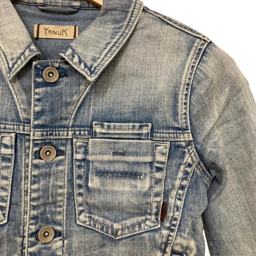 YANUK（ヤヌーク） 美品 EMILY ストレッチ デニムジャケット Gジャン