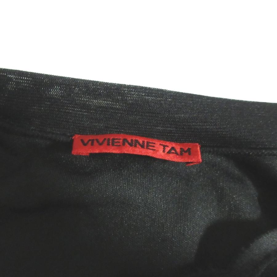 VIVIENNE TAM（ヴィヴィアンタム） 美品 中華雲 ひざ丈 パワーネット