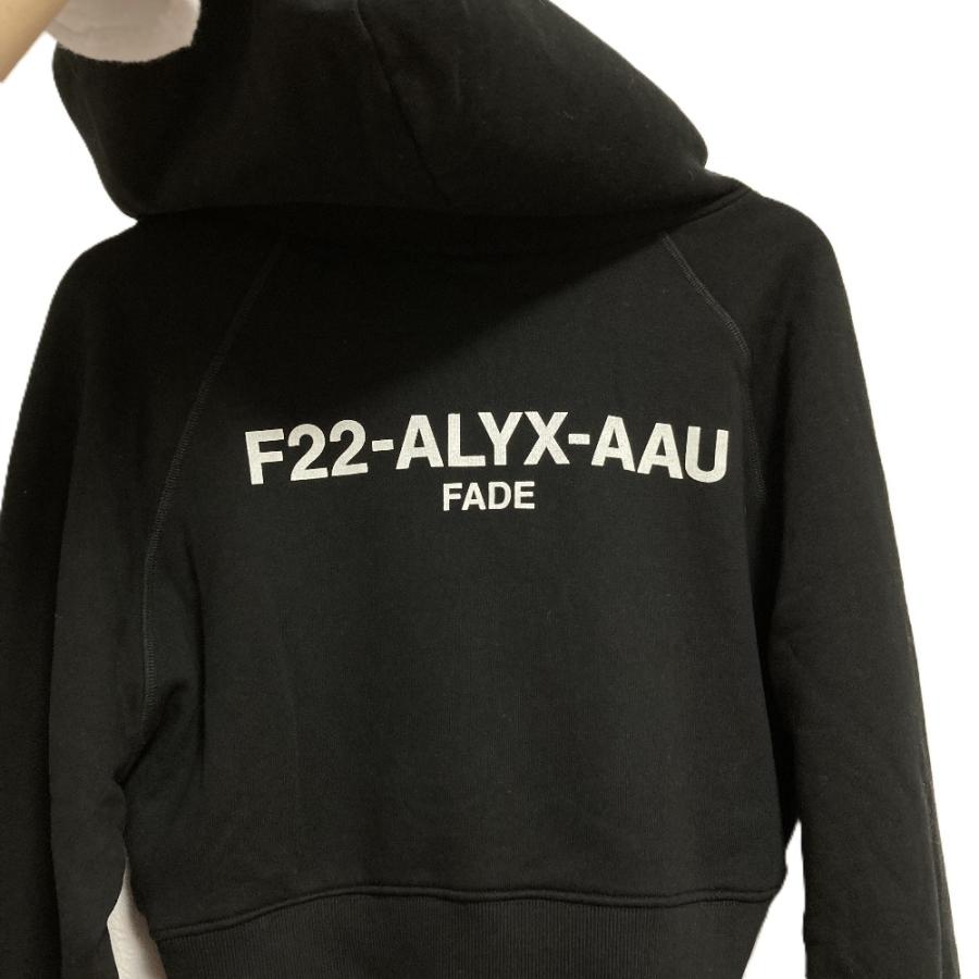 美品 1017 ALYX 9SM アリクス クロップド プルオーバーパーカー S 