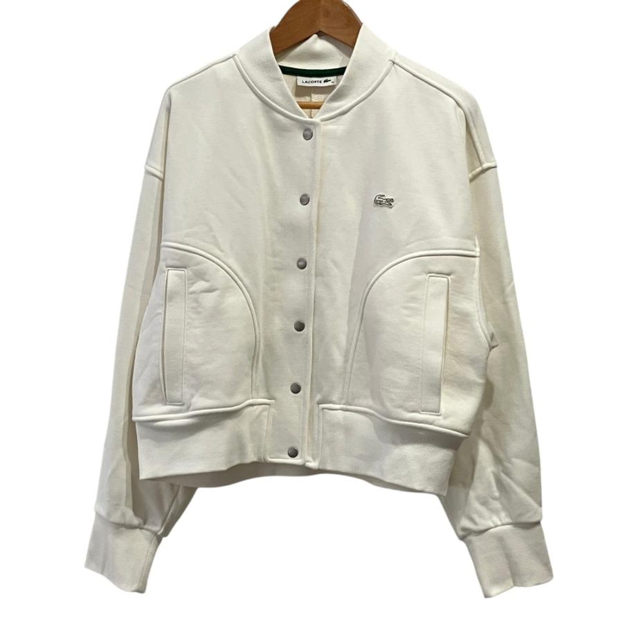 LACOSTE（ラコステ） 美品 裏パイルスウェットMA-1ブルゾン SF008J