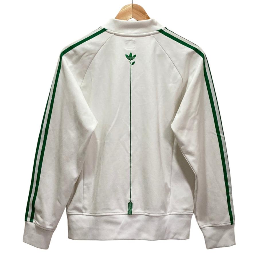 adidas ホワイト グリーン ジャージ adidas ホワイト/グリーン