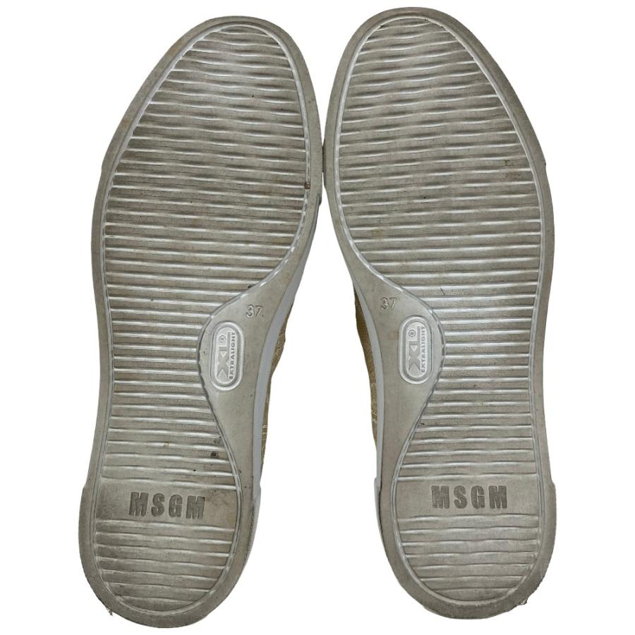 MSGM（エムエスジーエム） 良品 レース スリッポン スニーカー サイズ 