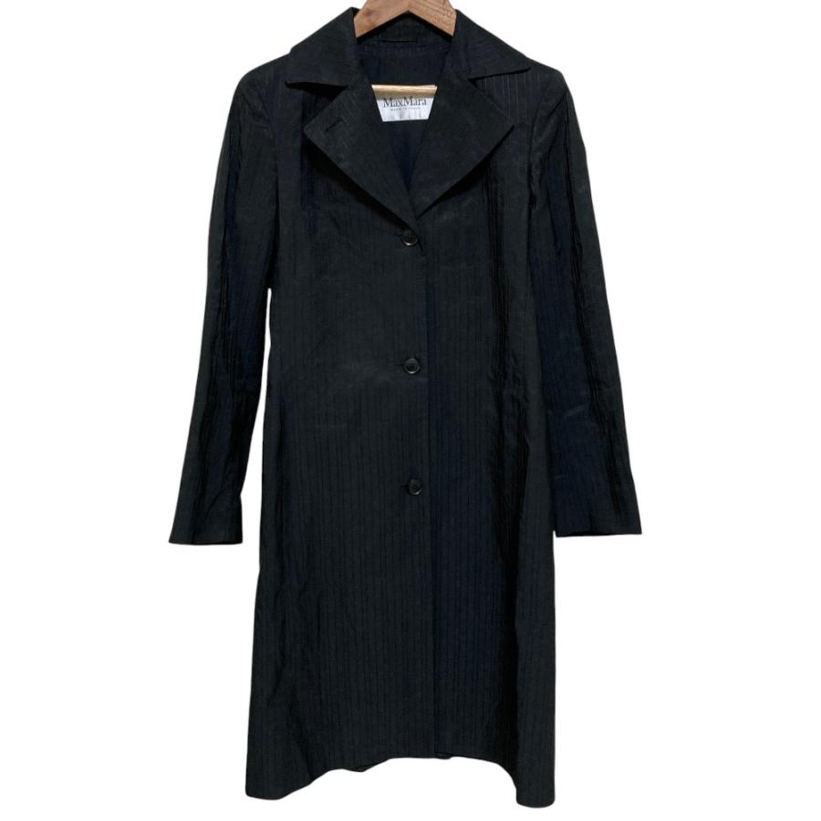 Max Mara（マックスマーラ） 美品 シルクブレンド ストライプ 