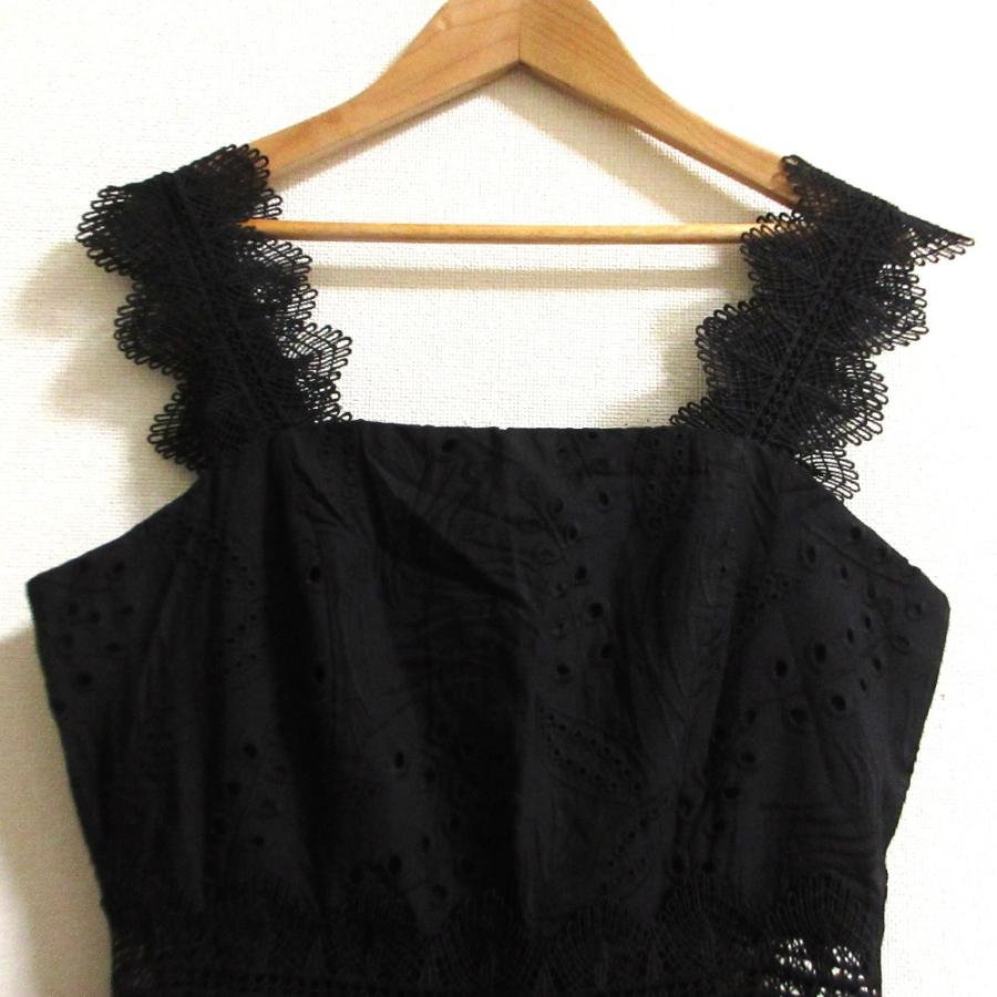 美品 ANDREA&Co. アンドレアアンドコー ノースリーブ レースドレス