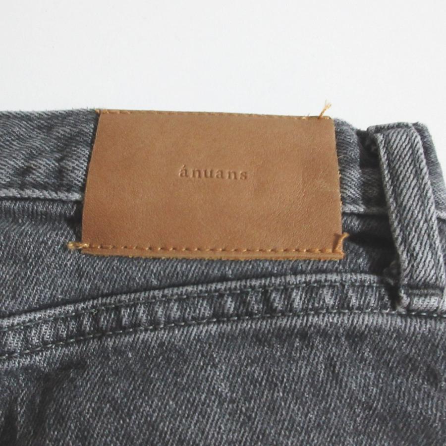 anuans（アニュアンス） 美品 Slim straight denim スリム ストレート